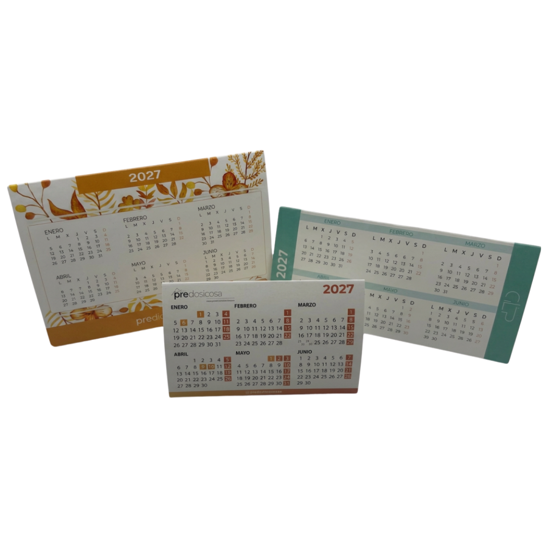 Calendarios y Agendas Personalizadas 2027 5 graficaslapaz.es calendarios3
